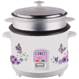 OTTO หม้อหุงข้าวไฟฟ้า ความจุ 1 ลิตร รุ่น CR-110T (คละสี)