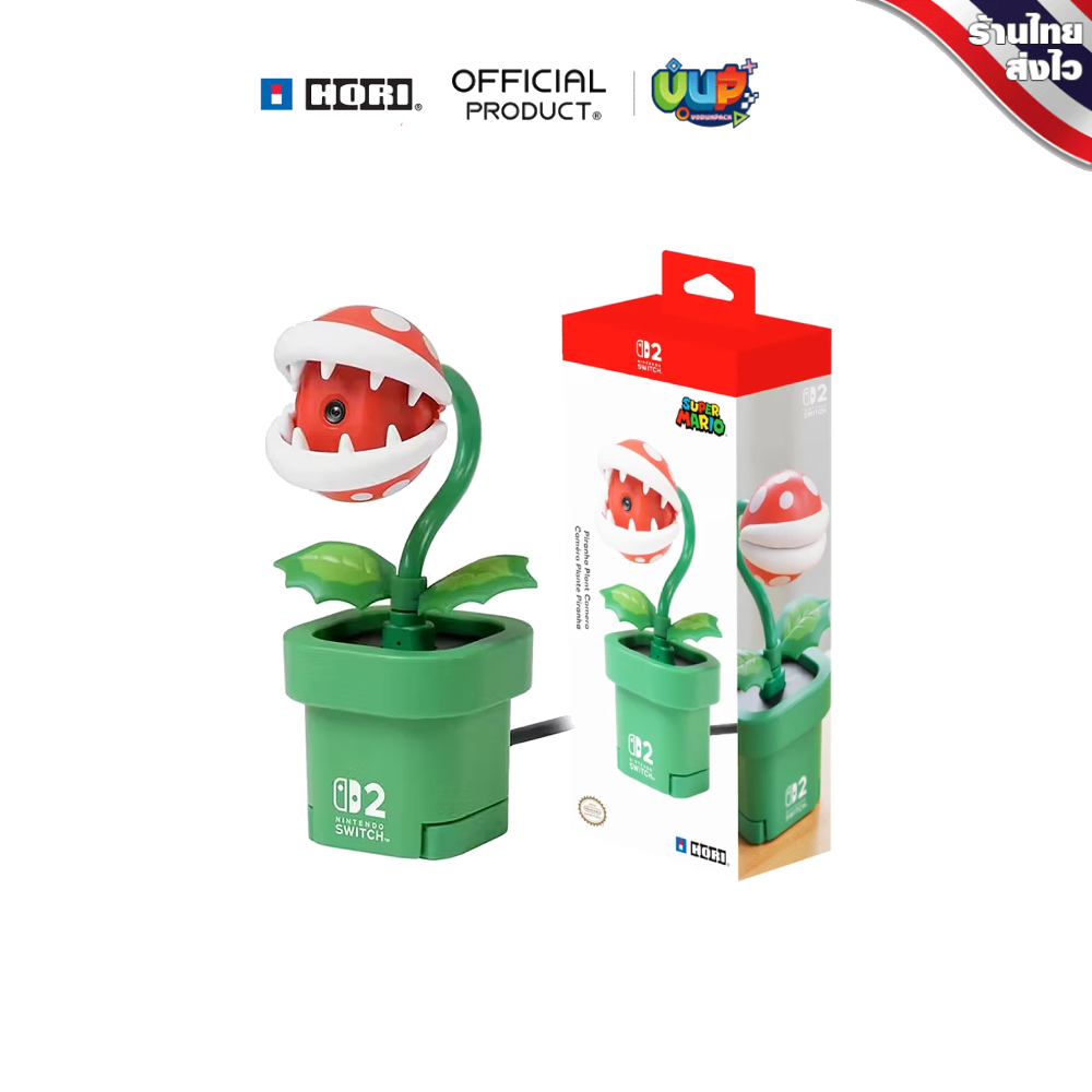 [พร้อมส่ง] HORI Nintendo Switch 2 : Piranha Plant Camera for Nintendo Switch 2 / กล้องใช้กับ Nintend