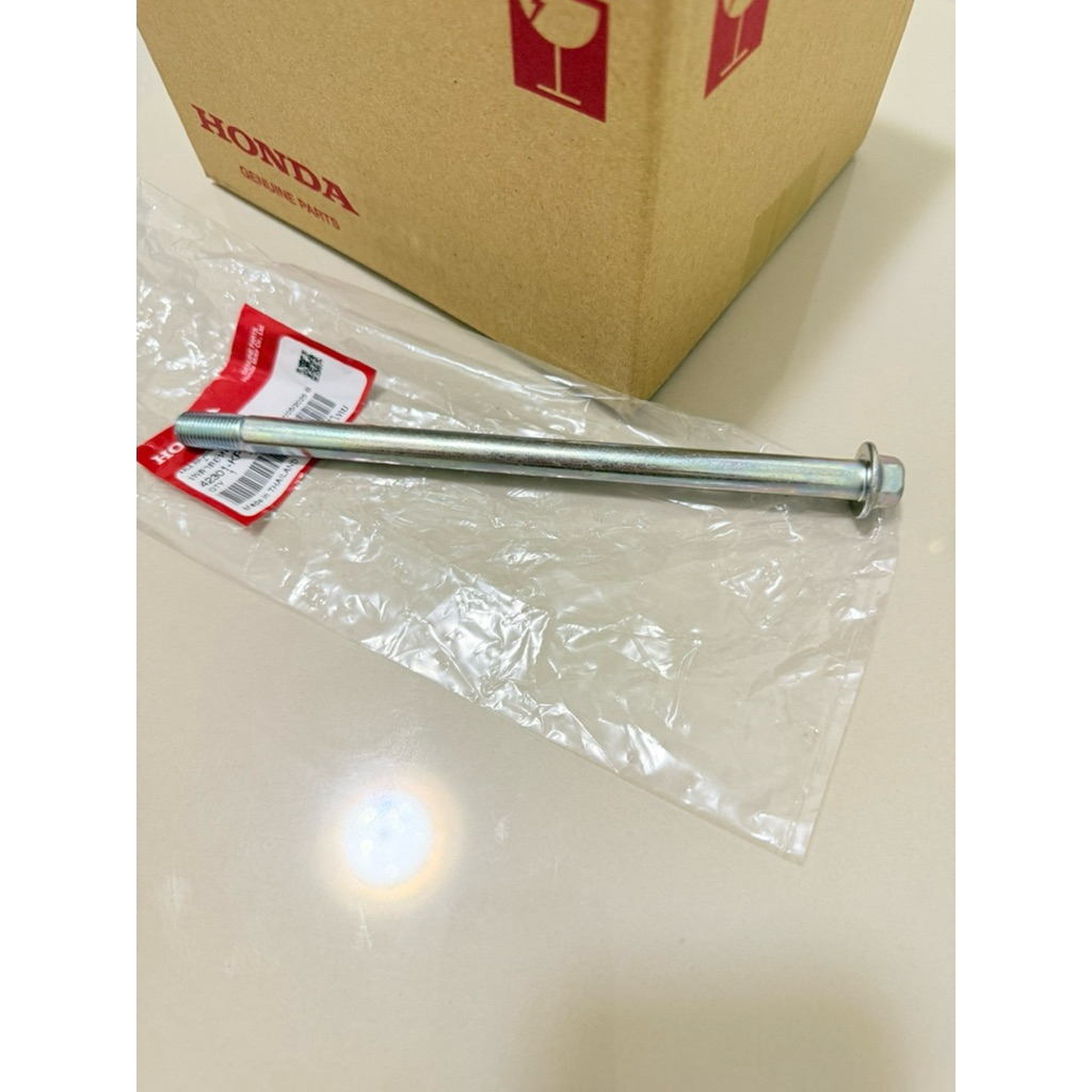 42301-KPG-900 แกนล้อหลัง W100,W125R,S,X,iบังลม แท้เบิกศูนย์ Honda 100% - รูปที่ 4
