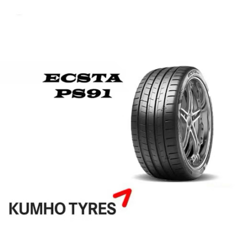 ยางรถยนต์ KUMHO 245/40 R18 รุ่น ECSTA PS91 97Y (จัดส่งฟรี!!! ทั่วประเทศ)