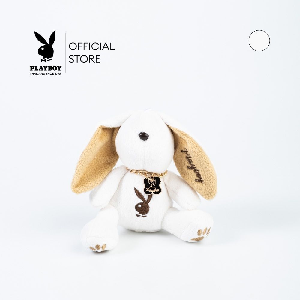 PLAYBOY รุ่น Sleeping Bunny Charm พวงกุญแจตุ๊กตากระต่ายเพลย์บอย รหัส ST-253K152CW