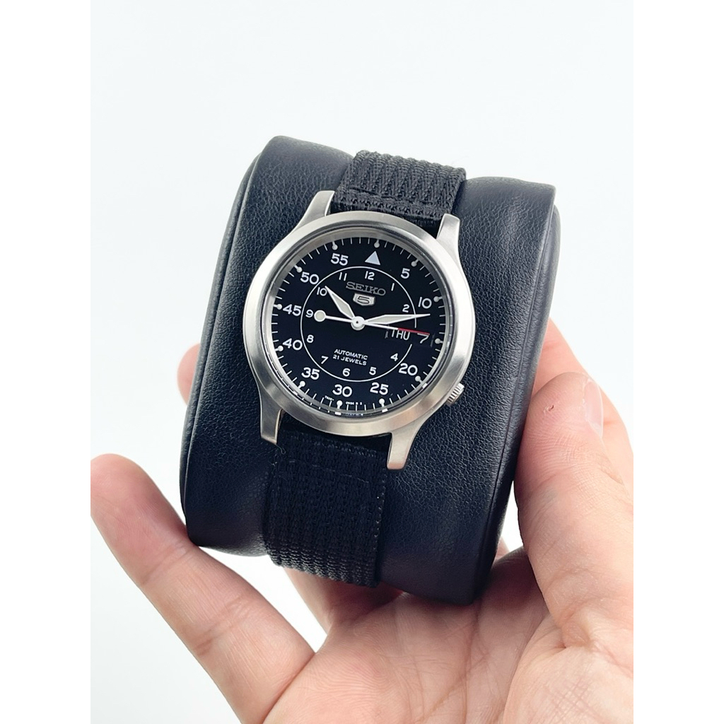 Seiko 5 Military Automatic 21 Jewels (7S26C) Open Case Back