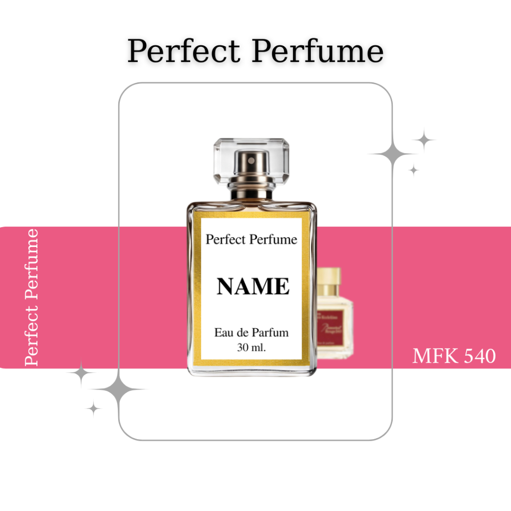 Perfect Perfume-MFK540  น้ำหอมผู้หญิงขายดี น้ำหอมเทียบคุณภาพดี กลิ่นละมุน ติดทน ไม่ฉุน ขนาด 30 ml.