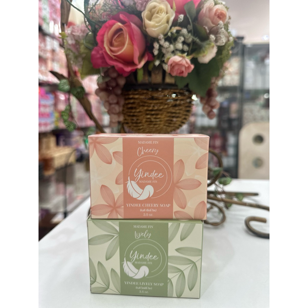 Madame Fin Yindee Cheery Soap สบู่ยินดีเชียรี่โซป