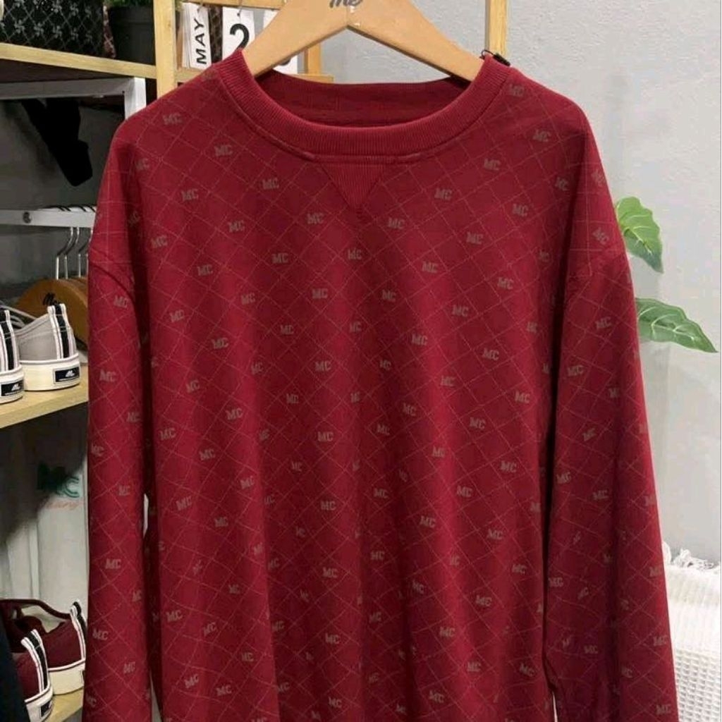 เสื่อสเวตเตอร์Mcjeansแท้พร้อมถุงช็อป