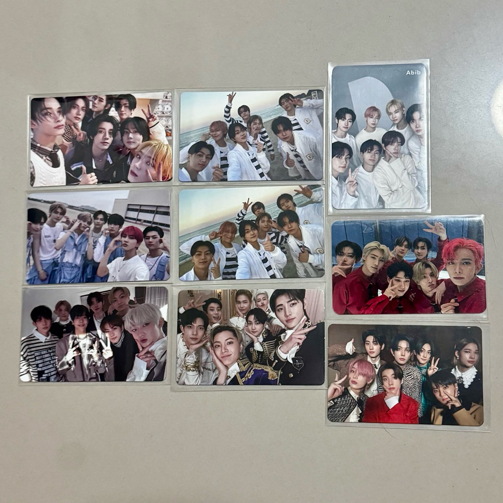 การ์ดรวม ENHYPEN - อัลบั้ม Weverse ver.🧡🩵