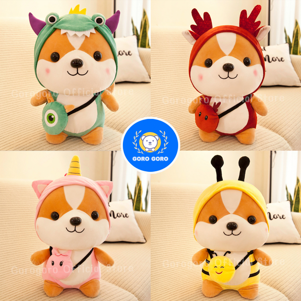 <🔥 ตุ๊กตาชิบะ "4แบบ 4สไตล์" 🔥> ของขวัญสุดพิเศษเหมาะสำหรับคนเป็นภูมิแพ้ ขนนุ่ม น่ากอด