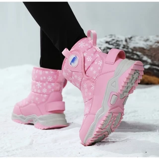 รองเท้าบูทลุยหิมะบุขนหนา สำหรับเด็ก KB37 💖 SNOW BOOT FOR KID