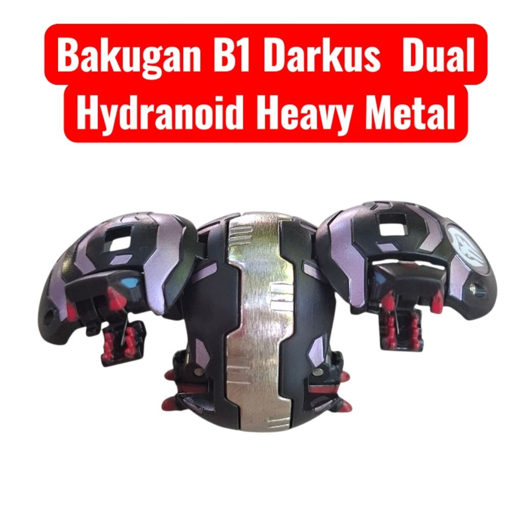 บาคุกัน Bakugan B1 Darkus Daul Hydranoid Heavy Metal🌒