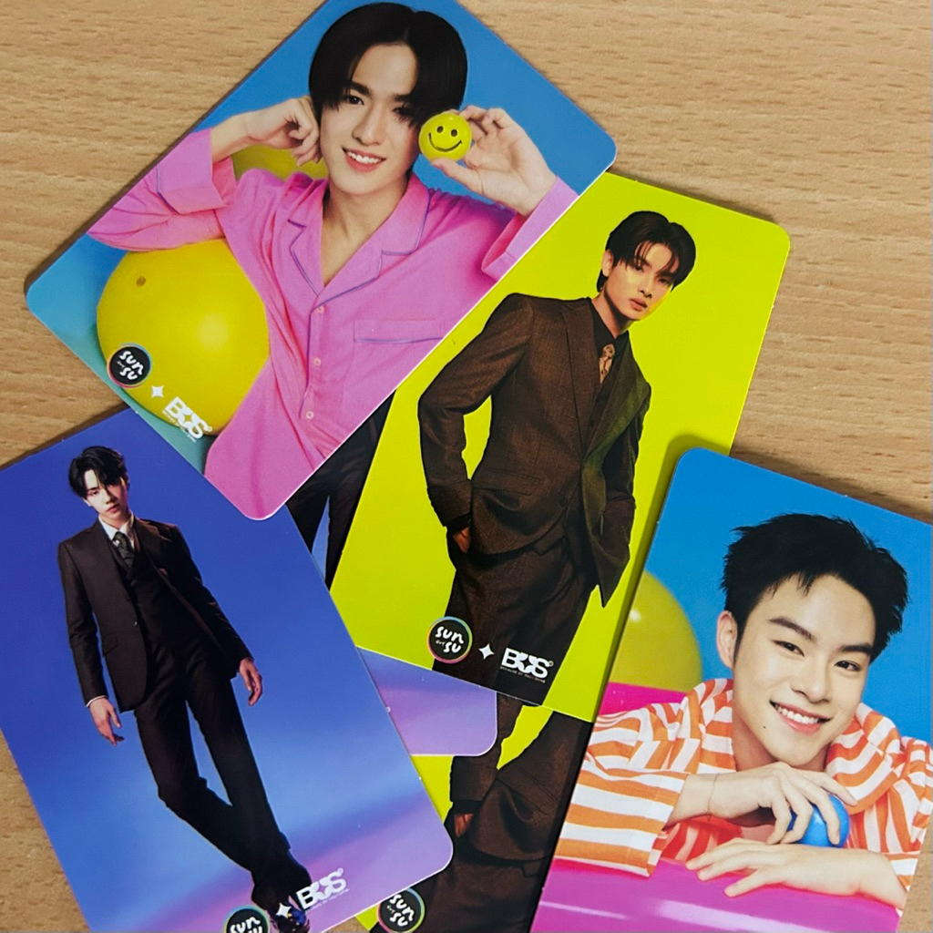การ์ด Sunsu x PiXXiE , การ์ด Sunsu x Bus ของแท้ 100%  พร้อมส่ง 🛵💨💨