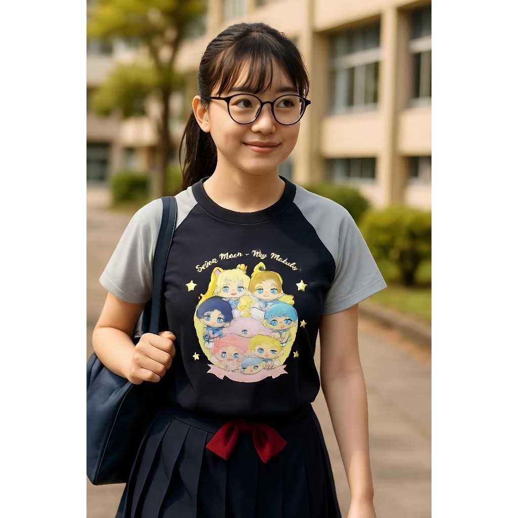 เสื้อครอปทูโทน ป้าย Hello Baby