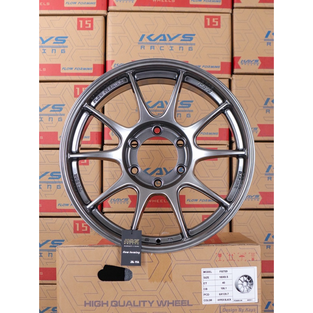 TC105X ขอบ18 กว้าง8.5 6รู139 งานKAYS แยกขายวงละ