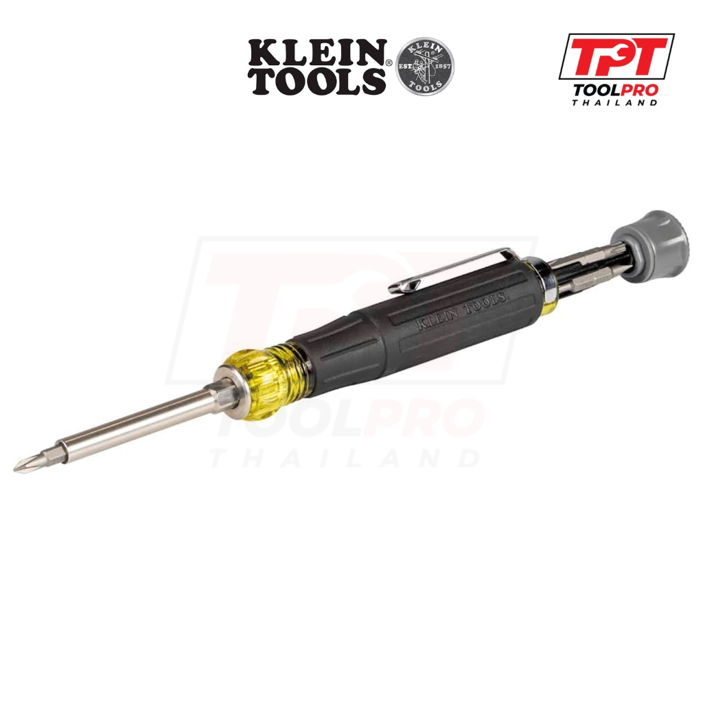 Klein Tools ไขควง 13-in-1 All-Purpose Pocket Precision Screwdriver (32600P)