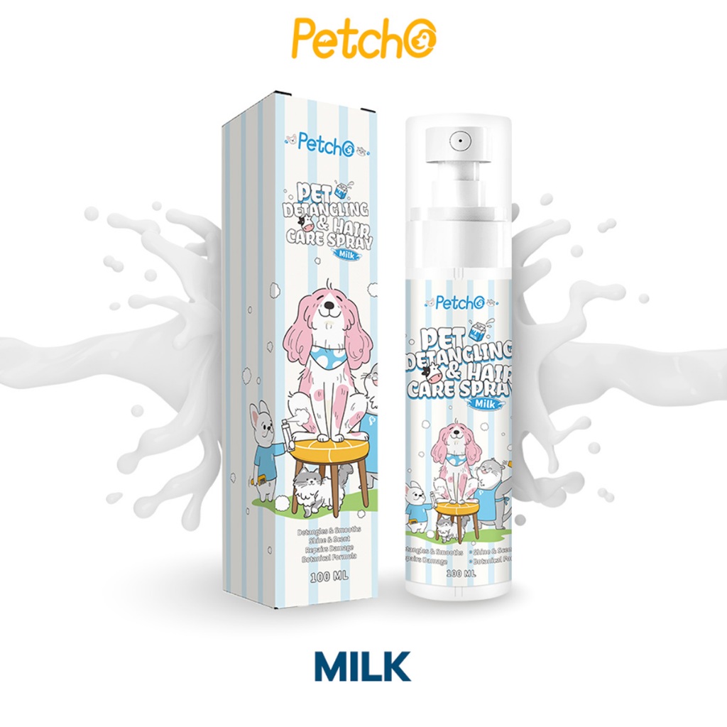 PetStern x Petcho สเปรย์แก้ปมสัตว์เลี้ยง ขนฟูนุ่ม ป้องกันไฟฟ้าสถิตย์ สำหรับสุนัขและแมว ขนไม่พันกันเป็นปม - รูปที่ 5