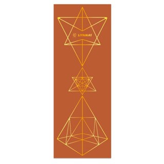 LIYAMAT-เสื่อโยคะ pu frosted ธรรมชาติ up grade coconut fiber