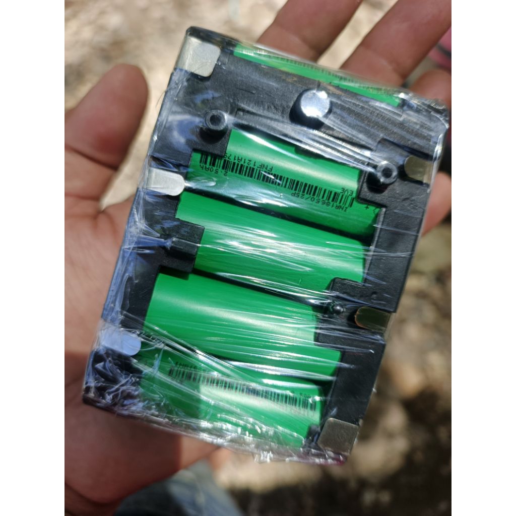 แบตเตอรี่ 18650 แพ็คสำเร็จ18-21V.  5000mA.