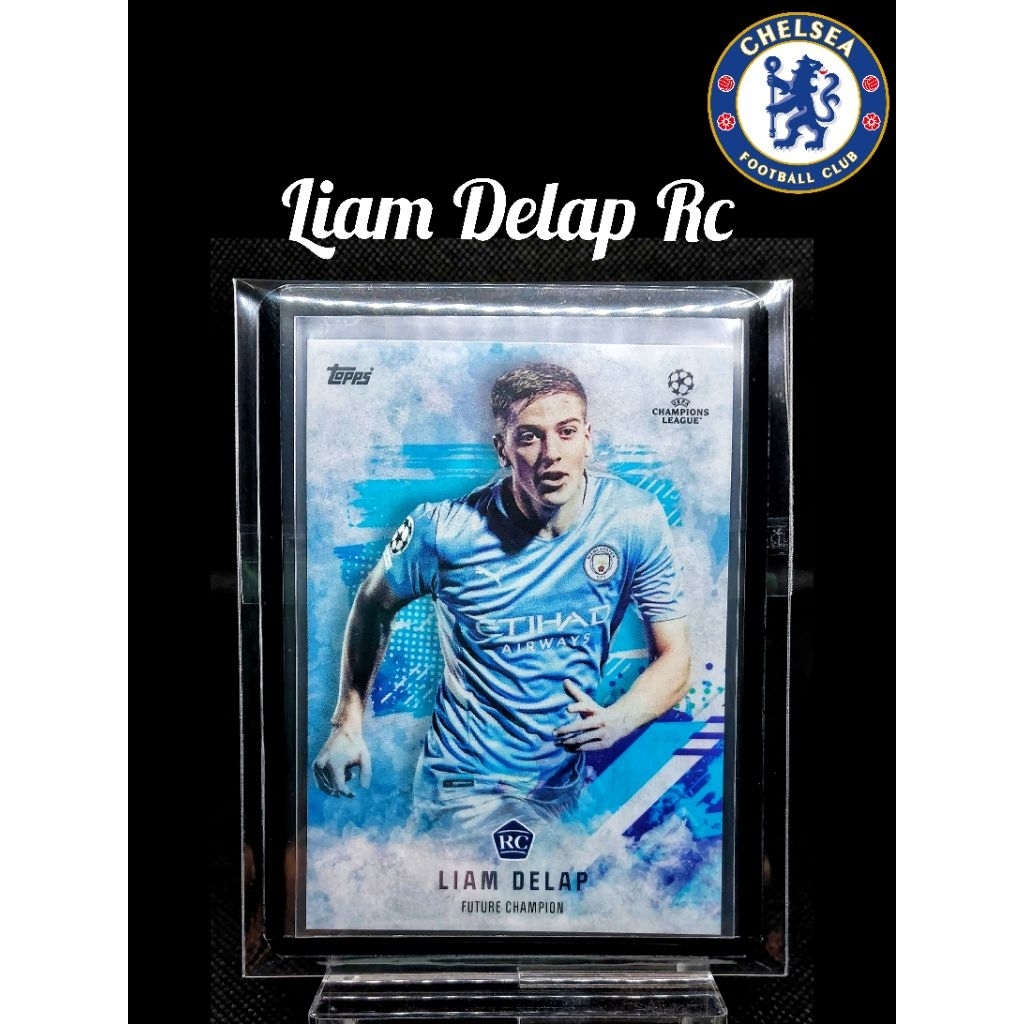การ์ดฟุตบอล Liam Delap Rc  2022 Topps Mason Mount Curated Set ลิขสิทธิ์แท้