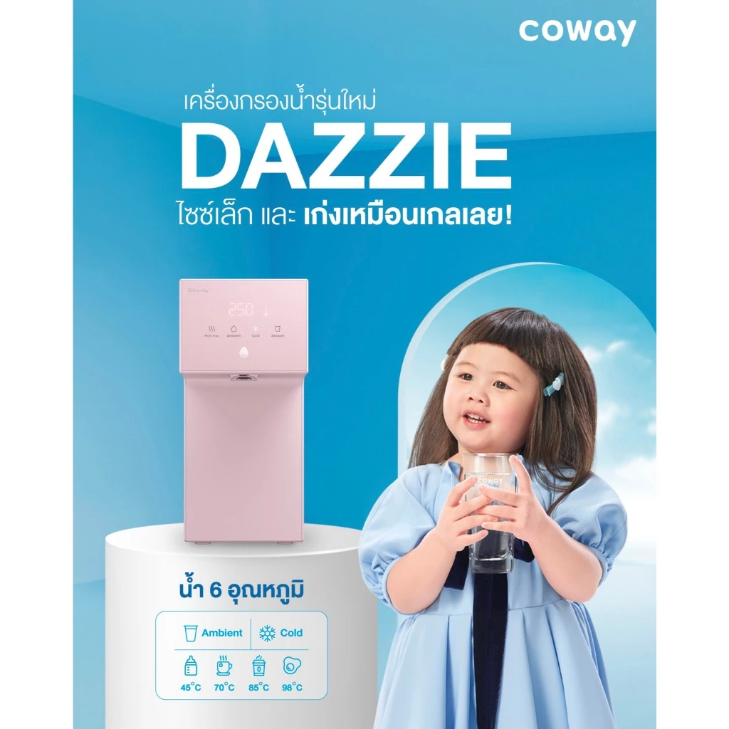 เครื่องกรองน้ำ Coway รุ่น DEZIE thumbnail 4