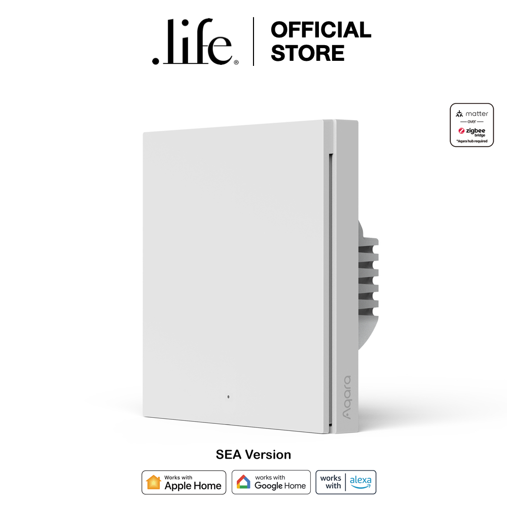 AQARA สวิตช์อัจฉริยะ Smart Wall Switch รุ่น H1 EU (20A) สี White | by Dotlife