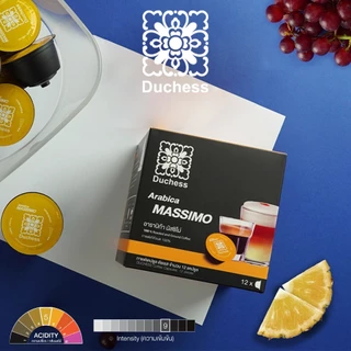 Duchess Coffee Capsule 12 แคปซูล ใช้กับเครื่องระบบ Nescafe Dolce Gusto เท่านั้น
