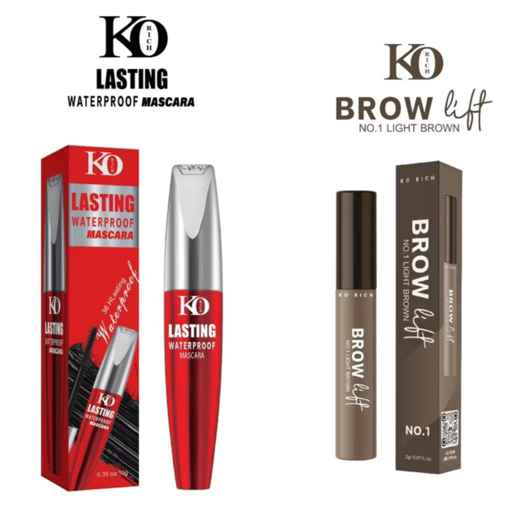 มาสคาร่า 🖍️ ตาและคิ้วตัวใหม่ 👁️ เคโอริช Korich ช่วยให้ขนตาดูยาว เรียงสวย ติดทนทาน