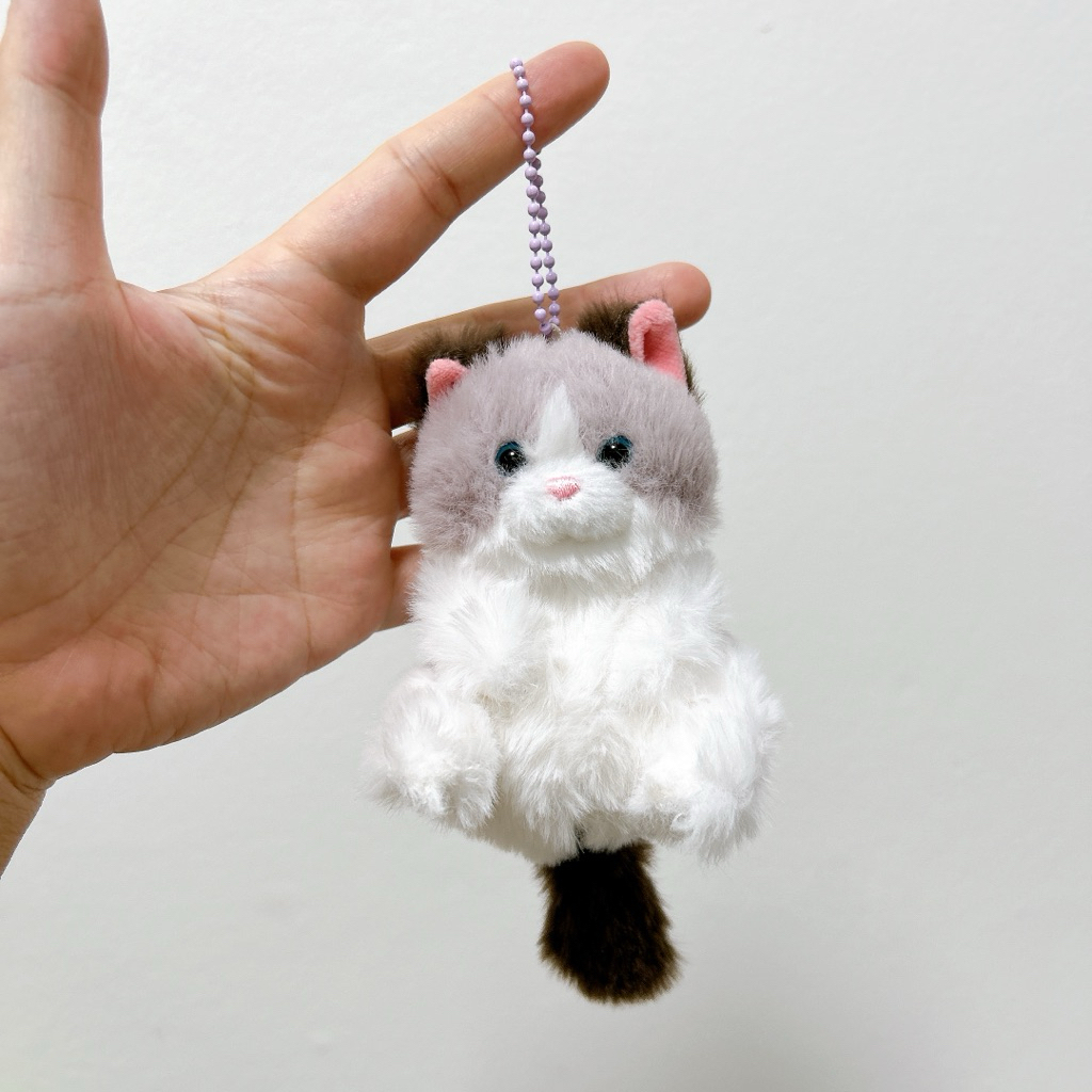 พวงกุญแจตุ๊กตาแมว Amuse Pochanekomaru ST Mashumaro