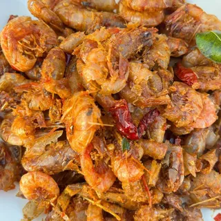 ขายดี!! 🦐 กุ้งอบกรอบสามรส สมุนไพร🦐 พร้อมทาน หวานน้อย อร่อย พร้อมส่ง!!