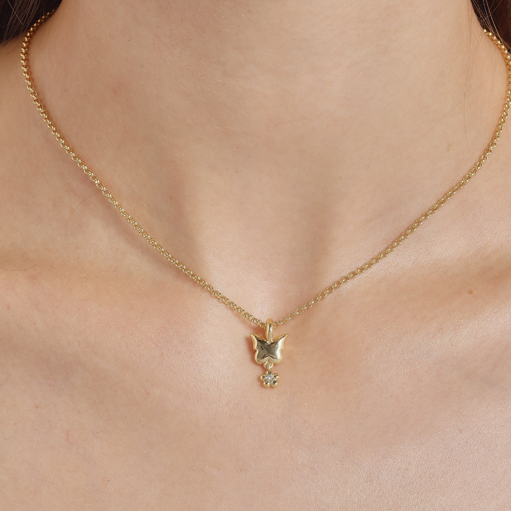 YVIS Mariposa Necklace ราคา ถูกที่สุด ดีลบีเคเค แกลเลอรีภาพที่ 2
