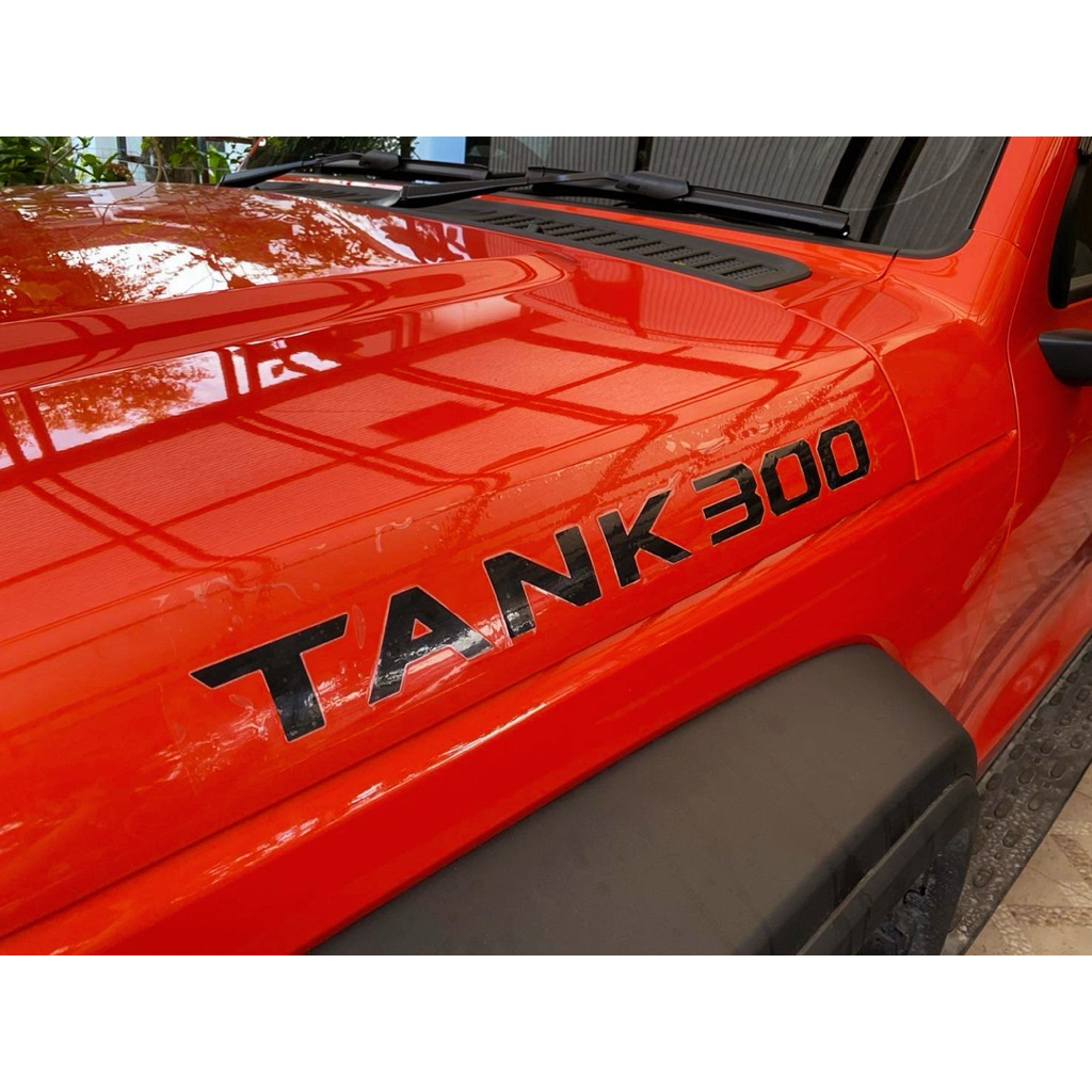 32.สติ๊กเกอร์ตกแต่งรถ TANK 300 2 ชิ้น คละไซส์ สินค้าพร้อมส่ง ที่ไทย ราคา ถูกที่สุด ดีลบีเคเค แกลเลอรีภาพที่ 3