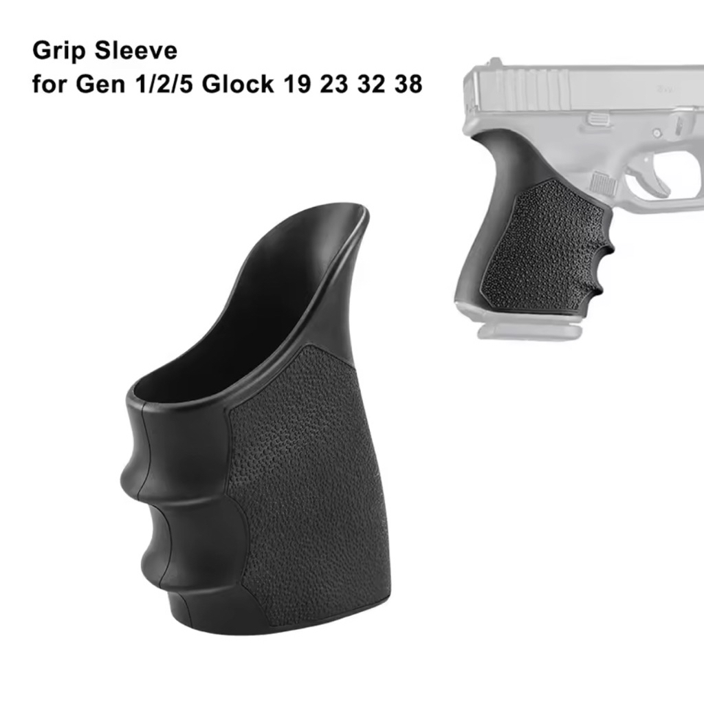 Grip Sleeve Hand ยางกันลื่น Grip สําหรับ Glock 19