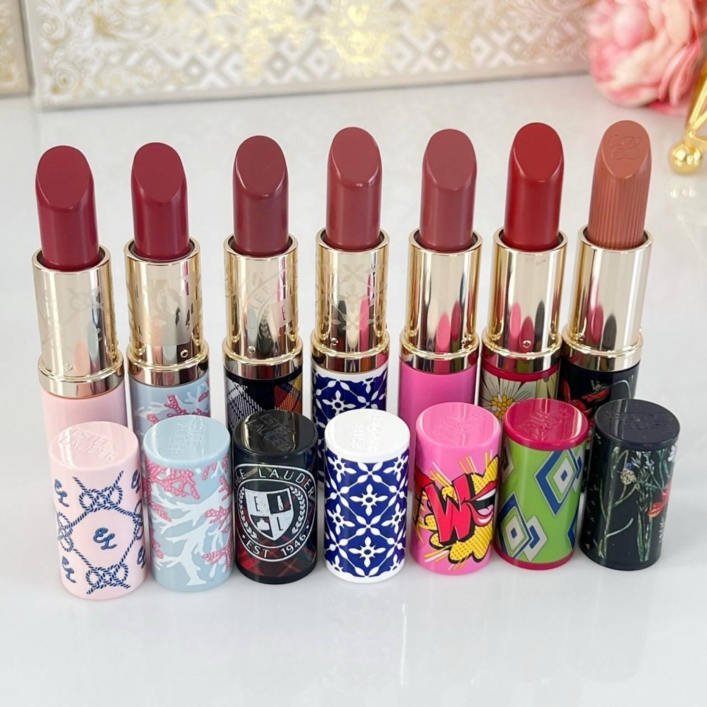 รวมสี Estee Lauder Pure Color Envy Sculpting Lipstick 3.5g#Make up blush(nobox)