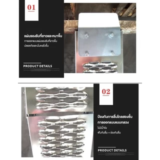 บันไดขึ้นมอเตอร์ไซด์ รับน้ำหนักได้550kg เหล็กหนาพิเศษ พับได้ สำหรับรถทุกรุ่น ช้กับรถมอเตอร์ไซค์ทุกชนิด รถสามล้อ รถATV