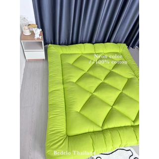 ท็อปเปอร์หนา5นิ้ว ที่นอนท็อปเปอร์สีพื้น พร้อมส่ง ความหนา 5นิ้ว ใยหนาพิเศษ 3ชั้น
