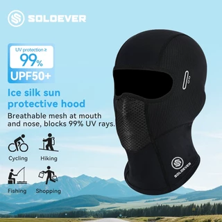 【TH การส่งสินค้า】SOLOEVER มาส์กป้องกันแสงแดด Face Mask ป้องกัรังสี UVไว BALACLAVA MASK ขี่มืออาชีพ