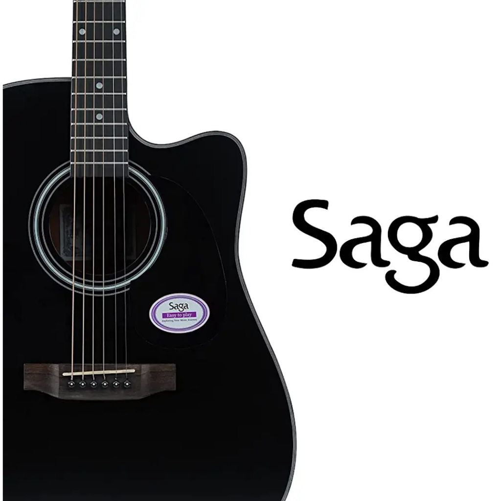 Saga SF600CE โปร่งไฟฟ้า [แถมฟรี กระเป๋า] (มือสองเหมือนใหม่)
