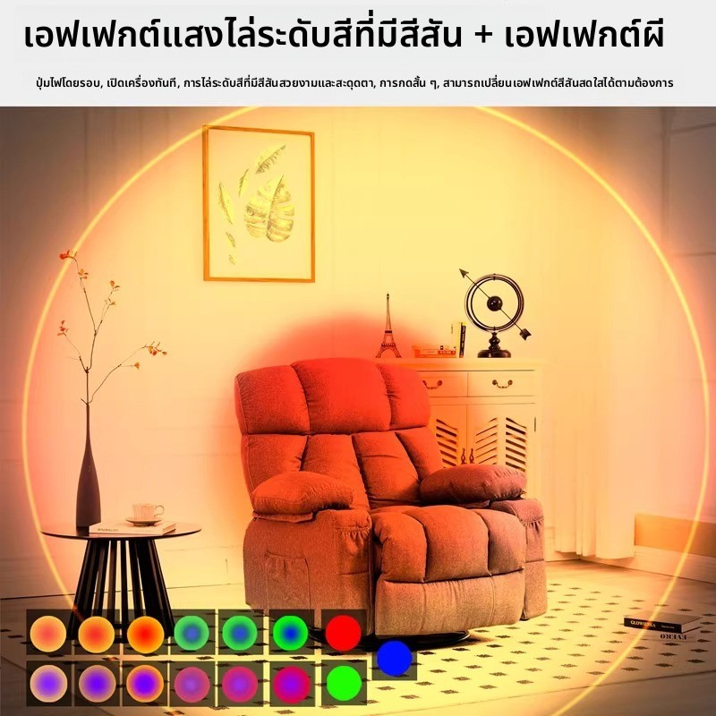 💡โคมไฟเซ็นเซอร์ร่างกายมนุษย์อัจฉริยะ🌞 ไฟติดผนัง ไฟกลางคืน การควบคุมอัตโนมัติ เซ็นเซอร์เปิดไฟ Atmosphere night light รูปที่ 6