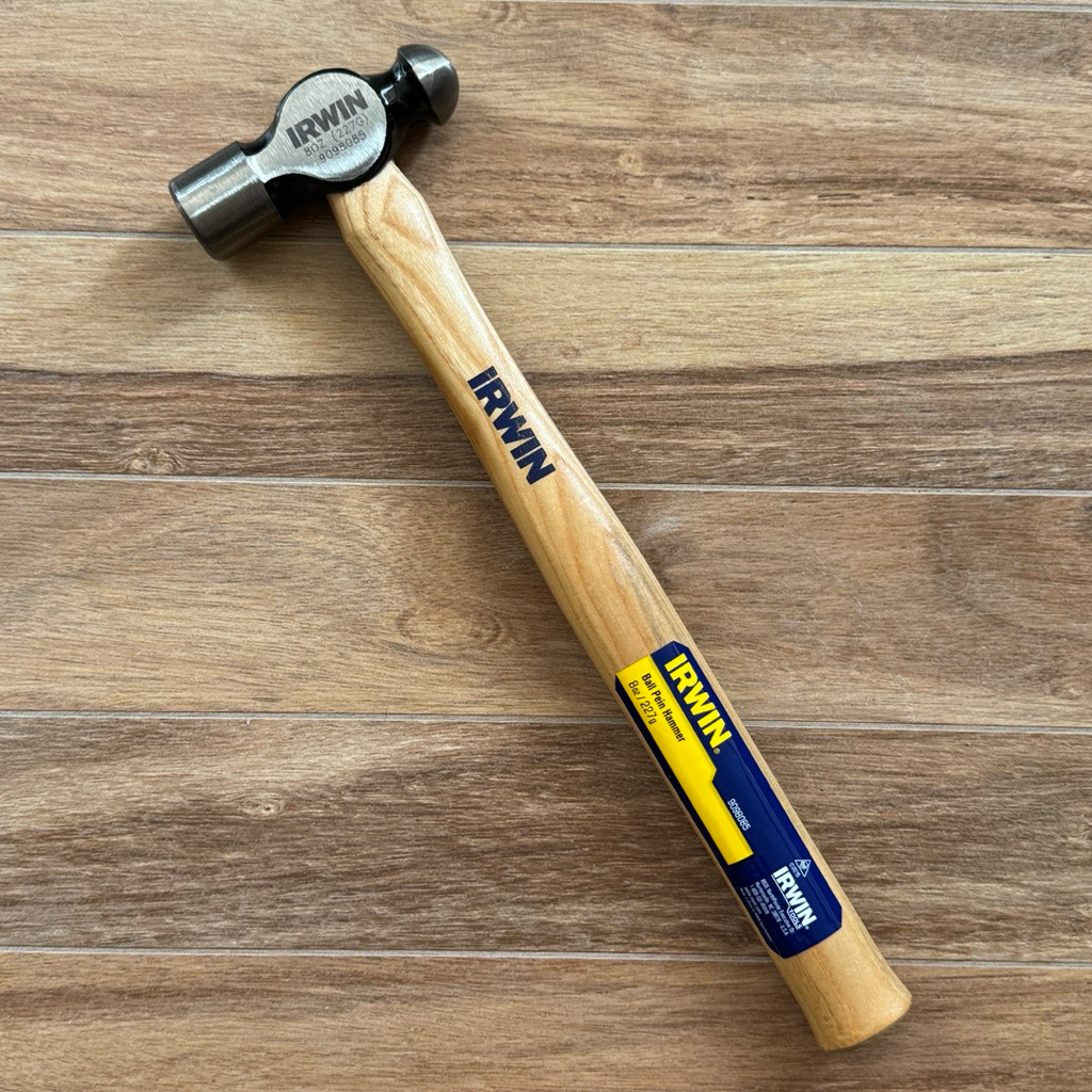 ค้อนหัวกลม IRWIN ด้ามไม้น้ำหนัก 8 ออนซ์