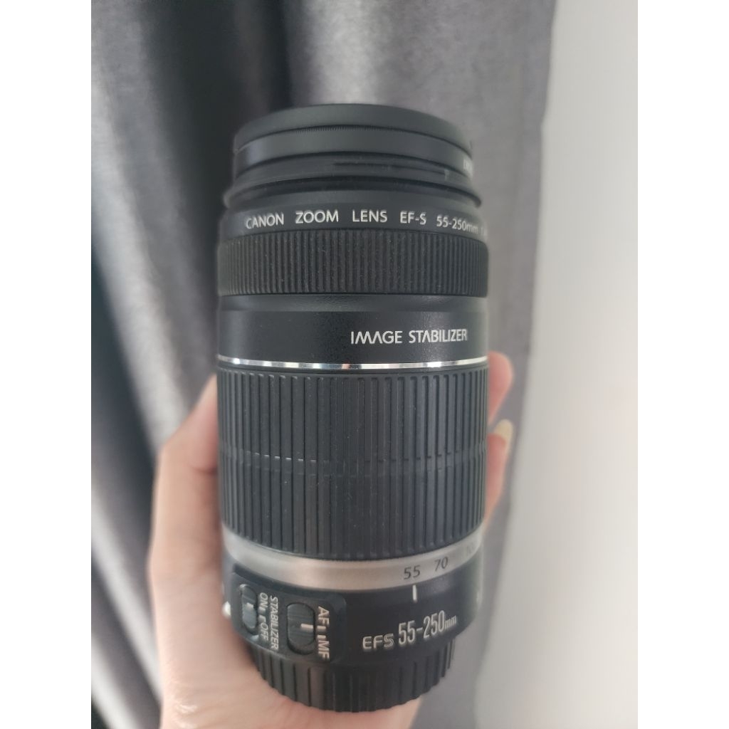 **มือสอง** CANNON ZOOM LENS EF-S 55-250mm.