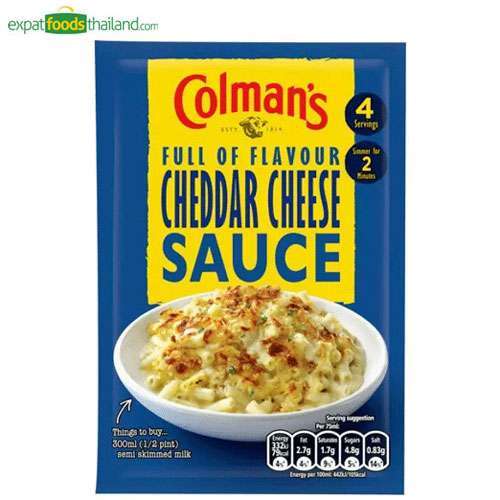 Colmans Cheddar Cheese Sauce Mix (4 servings)
