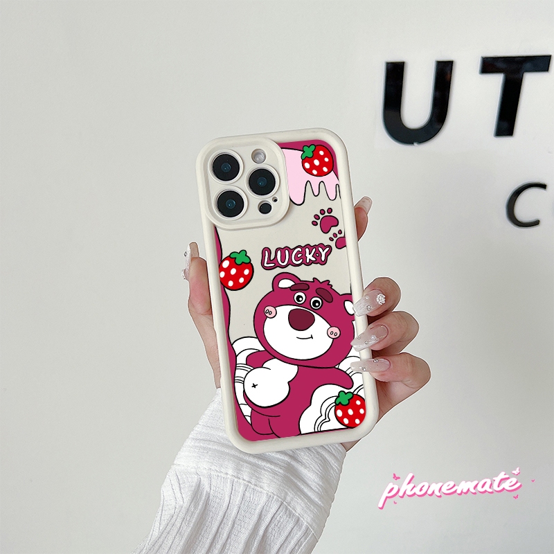 เคส  OPPO A7 A5s A12 A11K A16s A5 2020 A11X A11 A31 2020 A15 A15s A35 A16 A8K A52 A72 กรณีสตรอเบอร์รี่กรณีกรณีกรณี