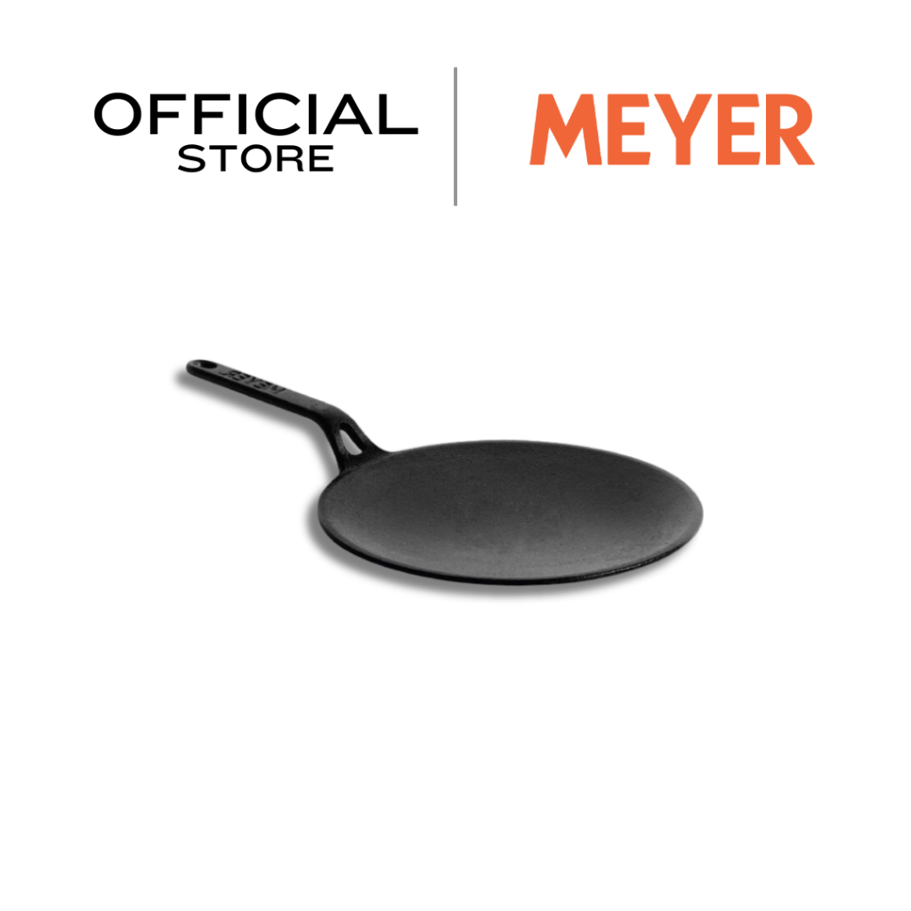 MEYER CAST IRON GRILL PAN กระทะเหล็กหล่อ ขนาด 25 CM. (47763-C)