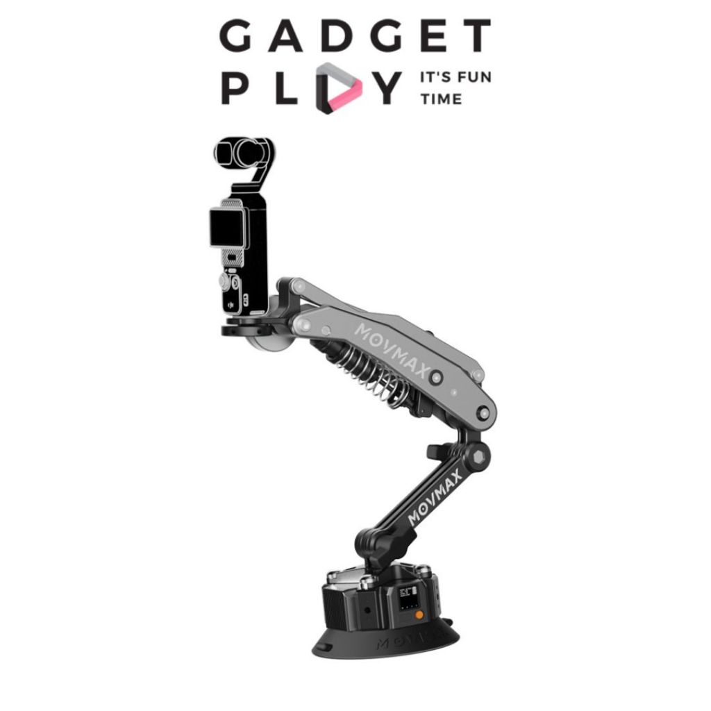 [กรุงเทพฯส่งด่วน] Movmax Blade Arm Solar Electronic Suction Cup Kit