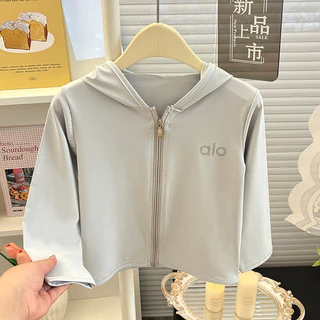 พร้อมส่ง 🇹🇭 เสื้อคลุมกันแดด เสื้อกันยูวีเด็ก กัน UV สำหรับเด็ก มีฮู้ด เนื้อผ้าเบาสบาย