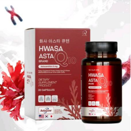 ผลิตภัณฑ์เสริมอาหาร HWASA ASTA Q10 ( บรรจุ 30 เม็ด )