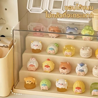 กล่องใส่โมเดล กล่องเก็บฟิกเกอร์ กล่องใส่ art toy กล่องอะคริลิค ดีไซน์สวยงาม ความโปร่งใสสูง ตู้โชว์ห้องนอนห้องนั่งเล่น