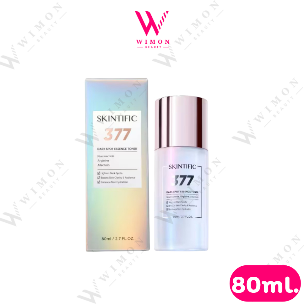 Skintific 377 Dark Spot Essence Toner 80ml สคินทิฟฟิค 377 ดาร์ก สปอต เอสเซ้นท์ โทนเนอร์ /74226