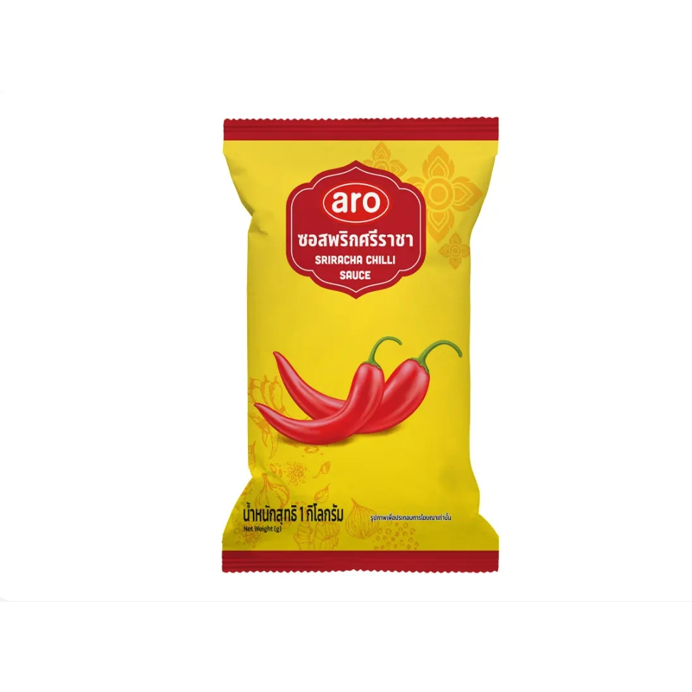 เอโร่ ซอสพริกศรีราชา 1 กิโล Aro Sriracha Chili Sauce