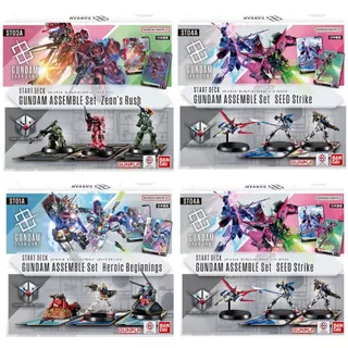 BANDAI Gundam Card Game Start Deck ST02A Gundam Assemble Set Wings of Advance การ์ดเกมกันดั้ม ของแท้