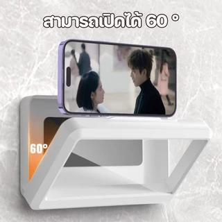 ที่วางโทรศัพท์ในห้องน้ําที่วางโทรศัพท์ อาบน้ำติดผนังกันน้ำ ที่วางโทรศัพท์มือถือหน้าจอสัมผัสแบบมีกาวในตัวป้องกันน้ำเข้า