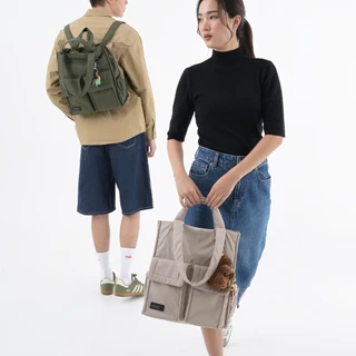 กระเป๋าสะพายไหล่ สะพายหลังได้ ถือพกพา ใส่โน๊ตบุ๊ค Laptop กันละอองน้ำ BUDDIE BAG KIDNAP ME.